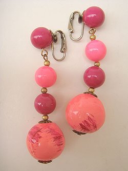 画像1: pink earring