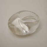 clear plastic ring