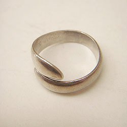 画像1: "DENMARK" vintage silver ring