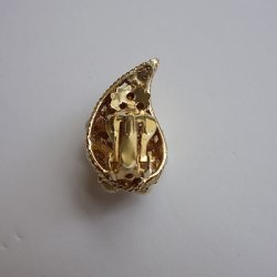 画像5: pearl & gold teardrop earring
