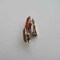 画像4: rhinestone leaf earring