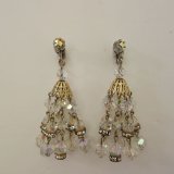 glass beads earring