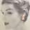 画像3: 1950's pink leaf earring