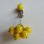 画像2: 1960's yellow ball earring