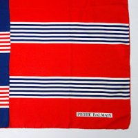 "Pierre Balmain" tricolore scarf