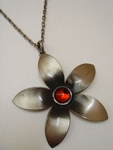 画像: "Dansk" flower necklace