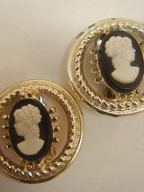 画像: cameo design earring