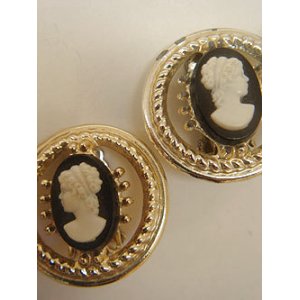 画像: cameo design earring