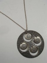 画像: "ROLF BUODD" pewter necklace