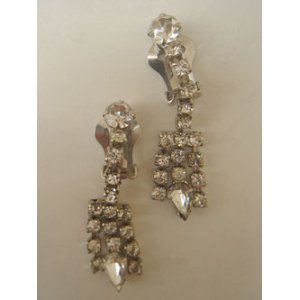 画像: rhinestone earring