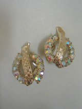 画像: "Coro" aurora rhinestone earring