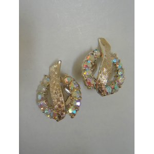 画像: "Coro" aurora rhinestone earring