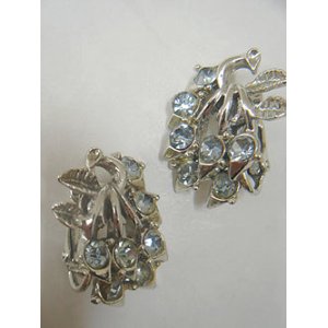 画像: "Coro" rhinestone earring