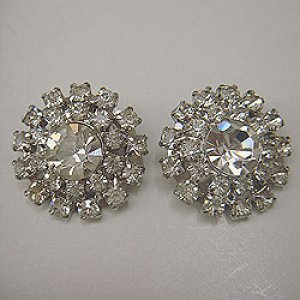 画像: rhinestone earring