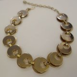 画像: metal ring necklace