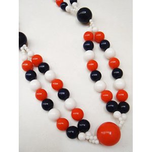 画像: tricolore beads necklace