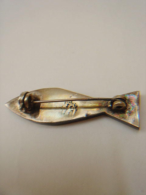 画像: mexico silver "FISH" brooch 