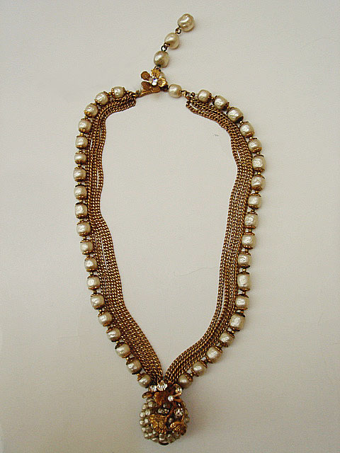 画像: "DeMario NY" pearl necklace