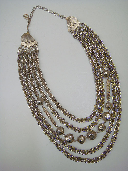 画像: "KRAMER" gold necklace