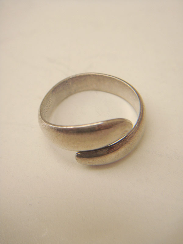 画像: "DENMARK" vintage silver ring