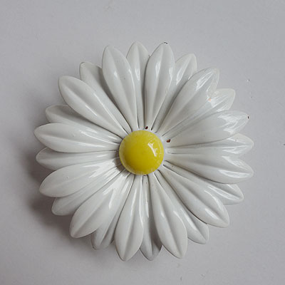 画像1: 1960's daisy brooch